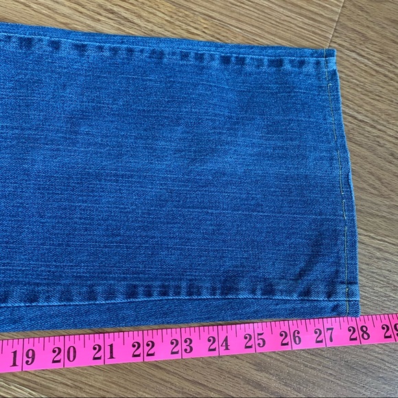 SOLD Vintage Lee High Rise Straight Leg Jeans Made In Mexico - Picture 11 of 11